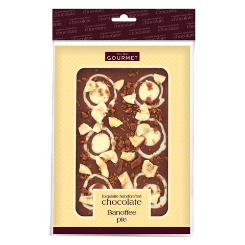 Gourmet Banoffee Pie Chocolate Slab