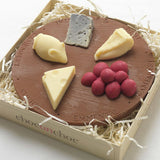 Solid Chocolate Cheese Board