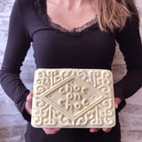 Giant Custurd Cream Biscuit Shaped Chocolate