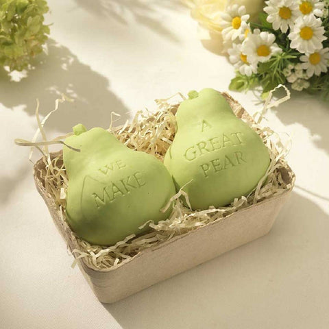Chocolate 'We Make A Great Pear' Set