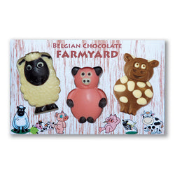 Chocolate Farmyard Animals Gift Set