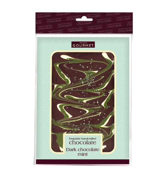 Gourmet Dark Chocolate Mint Slab