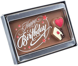 Happy Birthday Milk Chocolate 3D Bars - Plaques