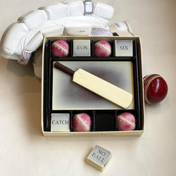 Chocolate Cricket Bat & Ball Gift Set