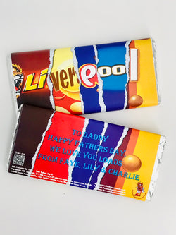 Liverpool Personalised Chocolate Bar