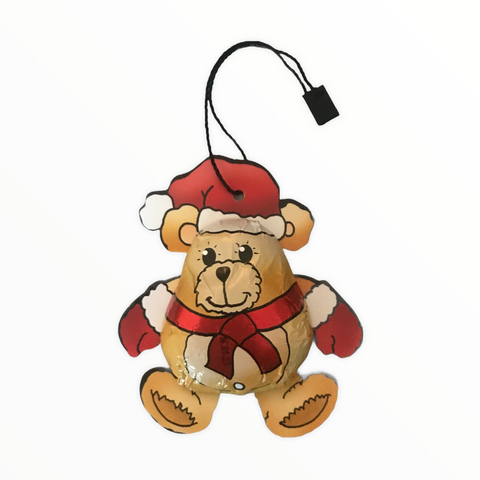 Storz Christmas Teddy Shaped 3D Chocolate with a hanger