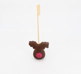 Handmade Reindeer Hot Chocolate Stirrer