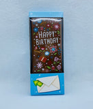 Happy Birthday Decorated Milk Chocolate Money Gift Bar