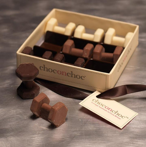 Chocolate Dumbbells Set