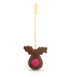 Handmade Reindeer Hot Chocolate Stirrer