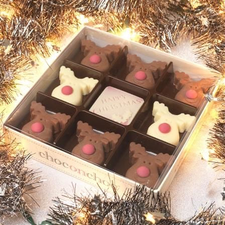 Chocolate Reindeer Gift Box