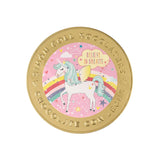 Unicorn Chocolate Medallion
